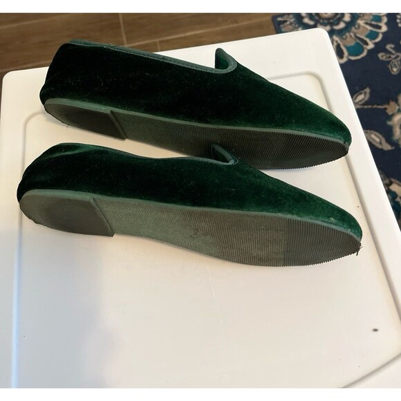 Kids' embroidered-skull velvet slip-on shoes - Picture 5 of 9